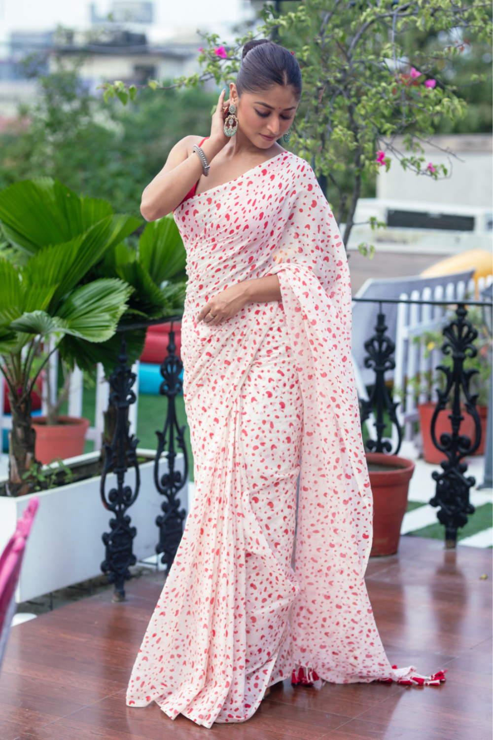 sreevia cotton saree