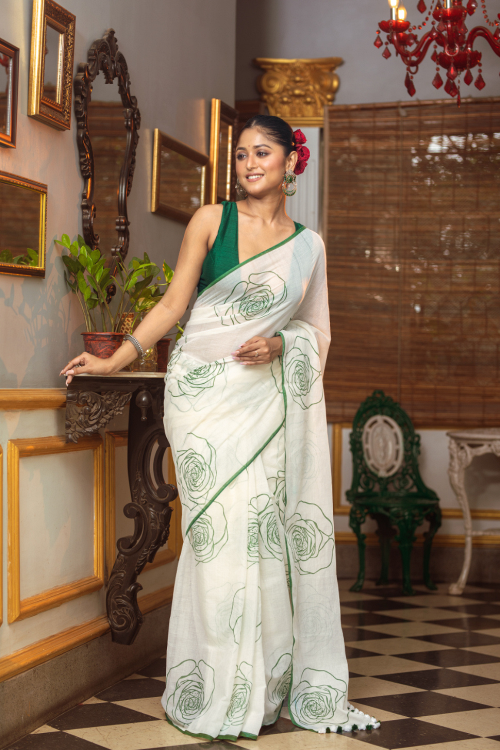 sreevia cotton saree