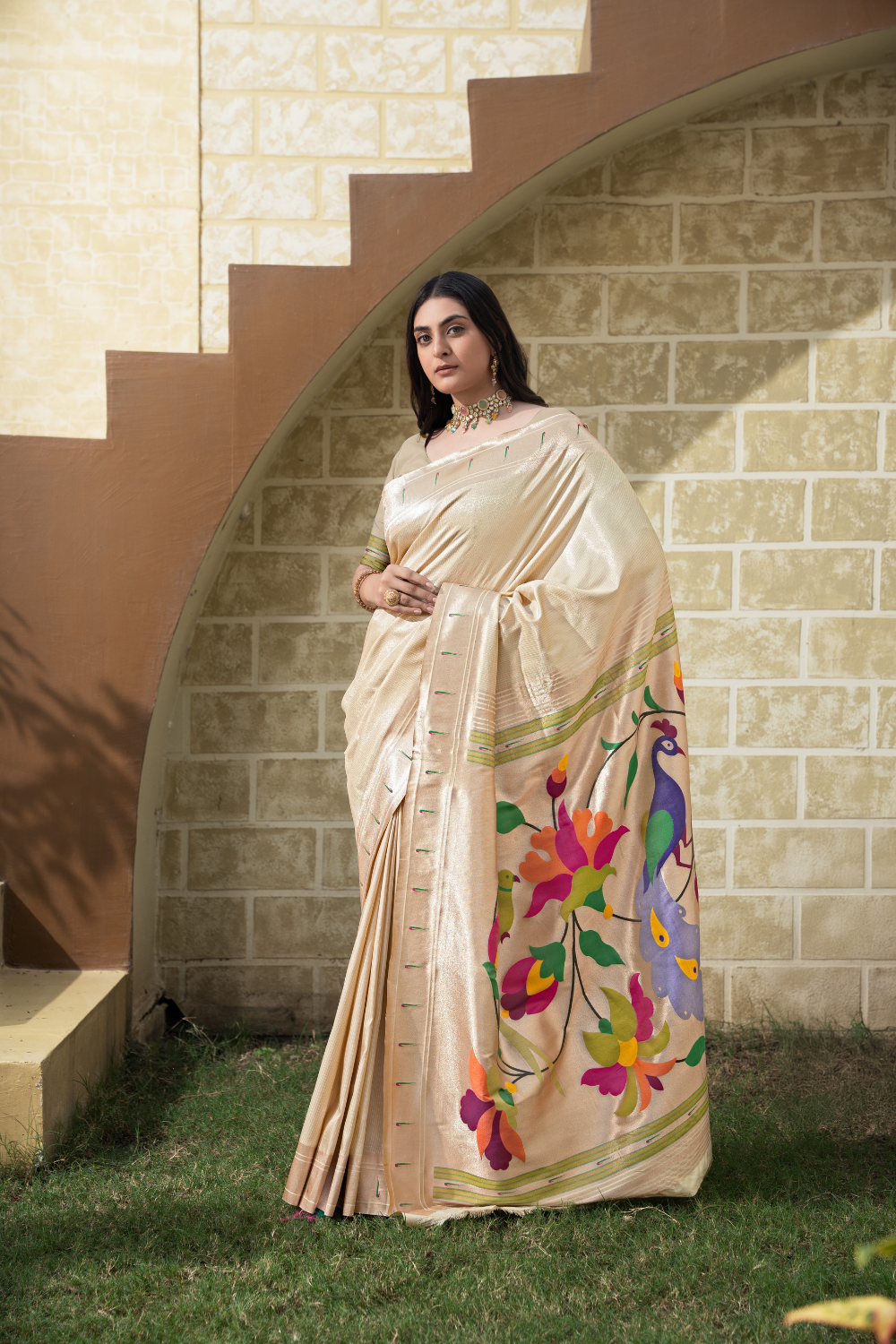 sreevia weaves paithani saree